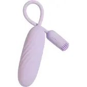 Svakom Plume - 2-in-1 vibrerend eitje (paars)