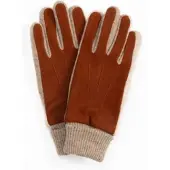 CASH-MERE.CH Vingerhandschoenen beige / bruin