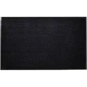 vidaXL Deurmat 120x180 cm PVC zwart
