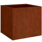 vidaXL Plantenbak 32x30x29 cm cortenstaal