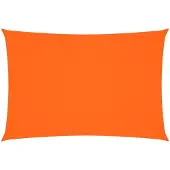 vidaXL Zonnezeil rechthoekig 2,5x4,5 m oxford stof oranje