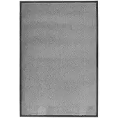 vidaXL Deurmat 60x90 cm grijs