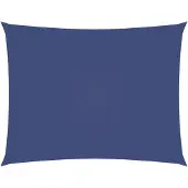 vidaXL Zonnescherm rechthoekig 2,5x3,5 m oxford stof blauw