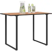 vidaXL Tuin Tafel Bruin 100 x 55 x 70 cm Hout