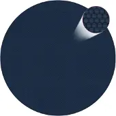 vidaXL Zwembadfolie solar drijvend 549 cm PE zwart en blauw