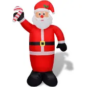 vidaXL Opblaasbare kerstman 240 cm