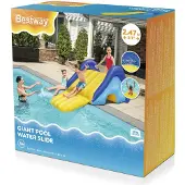 Bestway Opblaasbare Achtbaan - Gigant Opblaasbare zwembadwatergl - - OneSize - Speelgoed