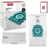 Miele Stofzuigerzakken HyClean Pure TU XL-Pack (8 stuks)