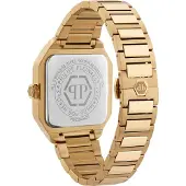 Philipp Plein Analoog horloge 'Edge' goud / wit