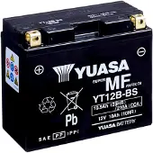Yuasa AGM YT12B / 102155 accu (12V, 10Ah, 210A)