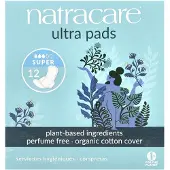 Natracare , Ultra Pads, Organische Katoen Cover, Super, 12 Pads