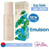 Nature Republic Snail Solution Face Emulsion – Regenererende vochtinbrengende verzorging 120 ml