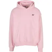 DEF Sweatshirt 'Visions' rosa / zwart