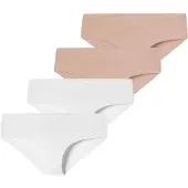 Schiesser Broekje ' Invisible Light ' beige / nude / wit