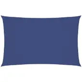 vidaXL Zonnescherm rechthoekig 4x7 m oxford stof blauw