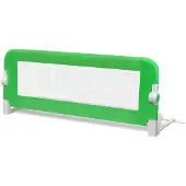 vidaXL Bedhekje peuter 102x42 cm groen
