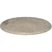 vidaXL Tafelblad Ø60x2,5 cm marmer grijs