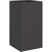 Yiwydaa Plantenbak 42x38x75 cm staal zwart
