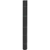 vidaXL Worteldoek 1x50 m polypropeen zwart