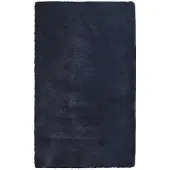vidaXL Hoogpolig vloerkleed NAVARRA 80x150 cm polyester marineblauw