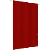 vidaXL Balkonscherm 140x240 cm oxford stof rood