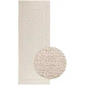 vidaXL Vloerkleed ZIZUR room binnen en buiten 80x200 cm jute look