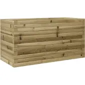 vidaXL Plantenbak 90x40x45,5 cm geïmpregneerd grenenhout