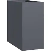 vidaXL Plantenbak 40x80x80 cm staal antracietkleurig