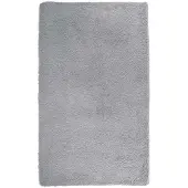 vidaXL Hoogpolig vloerkleed NAVARRA 80x150 cm polyester zilvergrijs