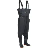 vidaXL Waadpak met laarzen en riem maat 42 zwart