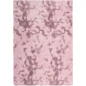 vidaXL Hoogpolig vloerkleed NAVARRA 160x230 cm polyester stoffig roze