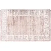 vidaXL Vloerkleed wasbaar anti-slip 160x230 cm beige