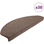 vidaXL Zelfklevende trapmatten 30 st 65 x 24 x 4 cm Non-Slip