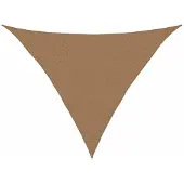 vidaXL Zonnezeil 160 g/m² 2,5x2,5x3,5 m HDPE taupe