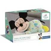 Clementoni - Disney Baby - Mickey Mouse - Interactieve relax-knuffel met licht en geluid - Vanaf 0 maanden