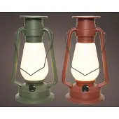 Lumineo Solar lantaarn plastic 2ass