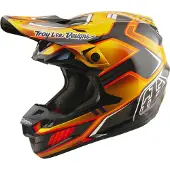 Troy Lee Designs Se5 Carbon Crest Offroadhelm