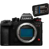 Panasonic Lumix DC-S1R mark II body + Hahnel DMW-BLK22 battery