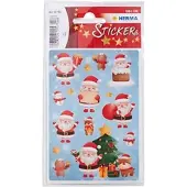 Herma Kerststickers Decoratie Kerstman