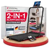 Sportstech sWalk Lite Plus - loopband - LED - wieltjes - 14 km/u