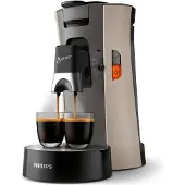 Philips Senseo Select CSA240 - Koffieapparaat - 1 bar - noga en kasjmier-grijs