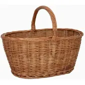 UNUS Wilgenmand Boodschappenmand 44,5x33,5x20cm bruin