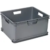 Curver Unibox Classic XL Zilver 53x43x28 Grijs grijs Kunststof Opberger