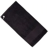 Towel city Bedrukbare Handdoek (Zwart)