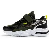 FILA Madrun Velcro Kids Olive Night Maat: 35 | Schoenen Outlet | kids | Zwart