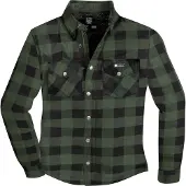 Merlin Axe Groen Motorshirt Maat XL