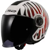 LS2 OF620 Classy Cool Wit Wijnbes Jethelm Maat XS
