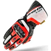SHIMA STR-2 Zwart Wit Rood Handschoenen Maat XL