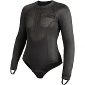 Pando Moto Bia Mesh Dames Zwart Beschermende Base Layer / Body Maat XS