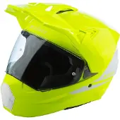 KLIM X1 Alpha Carbon Fluo Geel Adventure Integraalhelm Maat XL